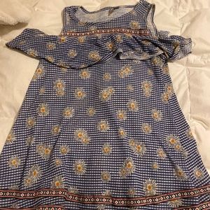Topshop daisy dress EUC size 4